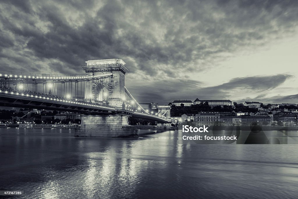 Pont à chaînes Széchenyi - Photo de Architecture libre de droits