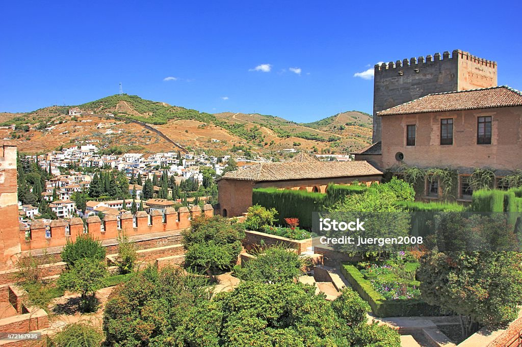 Alhambra Palace in Spain Alhambra Palace in Granada, Spain Alhambra - Spain Stock Photo