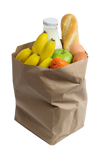 istock shopping in paper bag 472169333