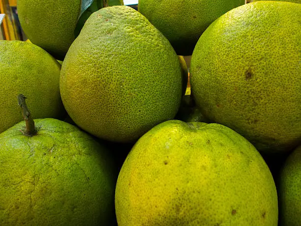 Thai pomelo fruit the great taste of the tropical fruit in the market