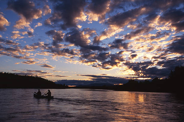 istock Midnight Paddle in the Yukon 472175535
