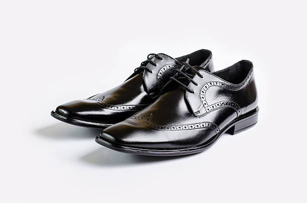 istock Black dress shoes 472176687
