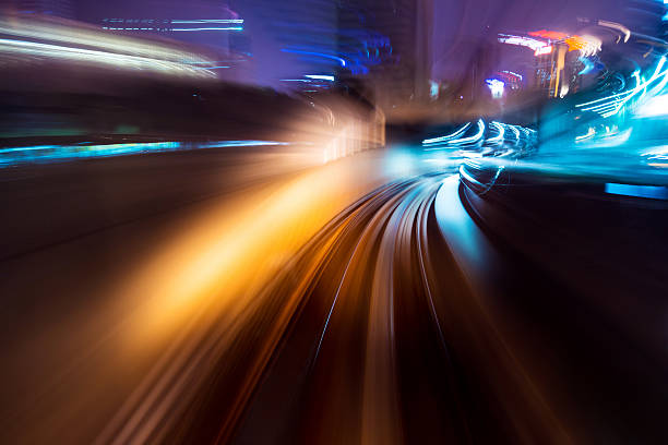 istock traffic car light stream at night in the city 472177009