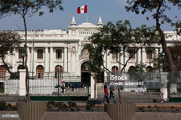 Kongressgebäude In Lima Peru Stockfoto und mehr Bilder von Kongressversammlung - Kongressversammlung, Peru, Lima
