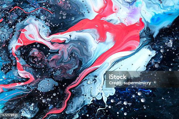 Mixing Paint Stock Photo - Download Image Now - Paint, Liquid, Mixing