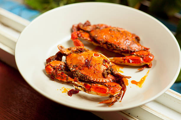 istock Chinese fast food, spicy crab 472179493