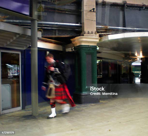 Scotish Commuter Stock Photo - Download Image Now - Men, Adult, Adults Only
