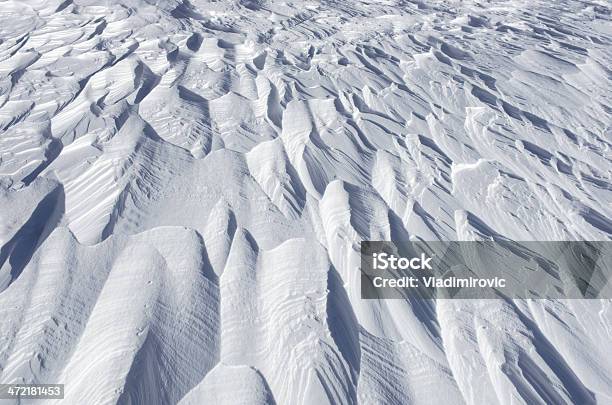 Textura De Neve - Fotografias de stock e mais imagens de Abstrato - Abstrato, Ao Ar Livre, Branco