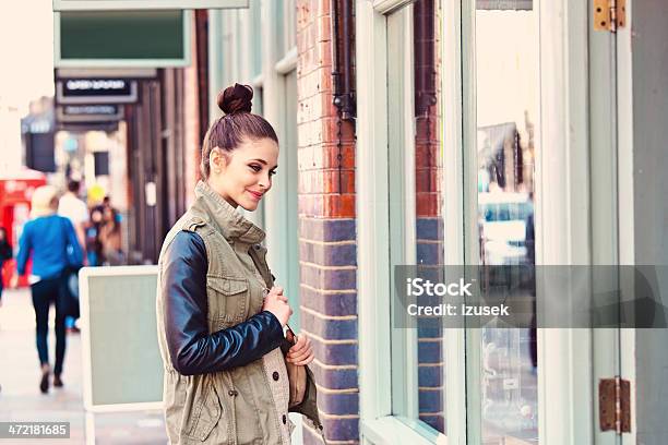 Girl In The City Stock Photo - Download Image Now - 20-24 Years, Adult, Adults Only