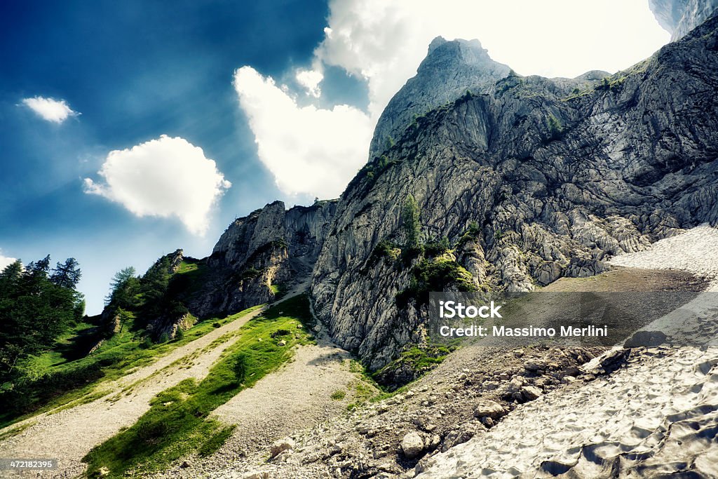 Austriackiej Mountain - Zbiór zdjęć royalty-free (Alpy)
