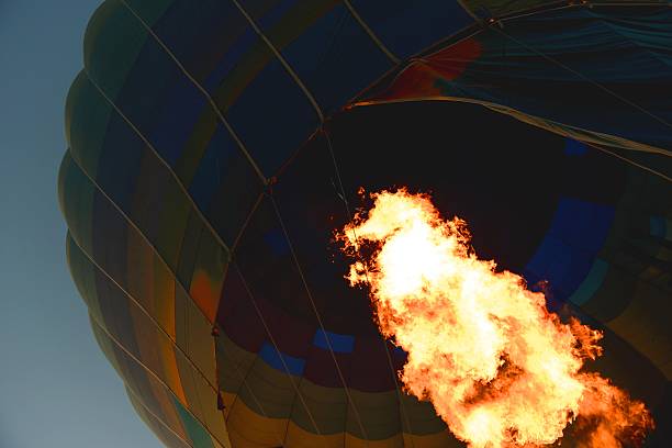 istock Hot air balloon burner 472182658