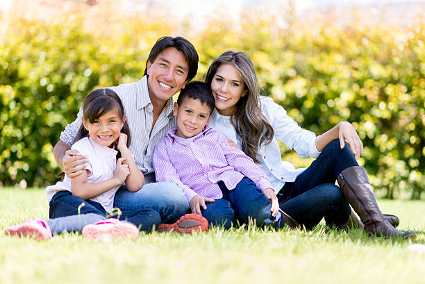 istock Happy family portrait 472183457