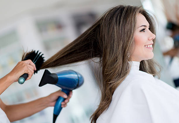 Blow Drying Hair Stock Photos, Pictures & Royalty-Free Images - iStock