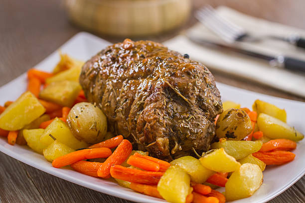 istock Roast Beef with Potatoes and Carrots 472185099