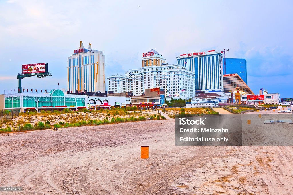 Amuesment Park in Stahl Pier Atlantic City, NJ - Lizenzfrei Anlegestelle Stock-Foto