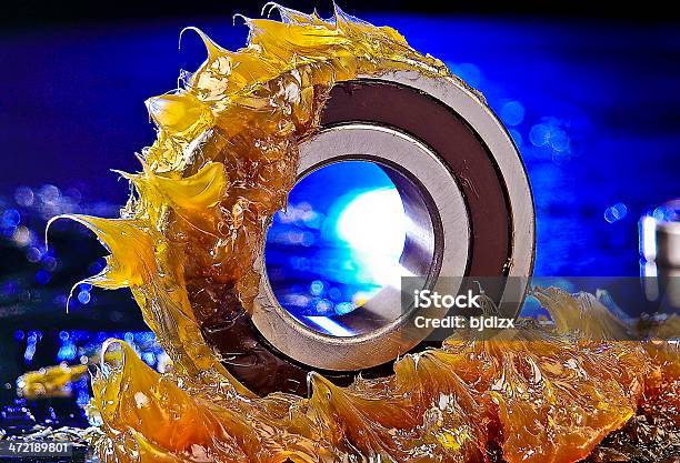 Bearing With Grease Stock Photo - Download Image Now - Lubrication, Industry, Gear - Mechanism