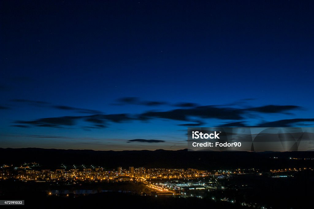 city night Glendale - California Stock Photo