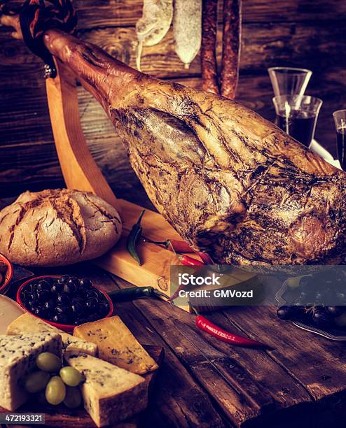 Tapas Stock Photo - Download Image Now - Antipasto, Appetizer, Bread