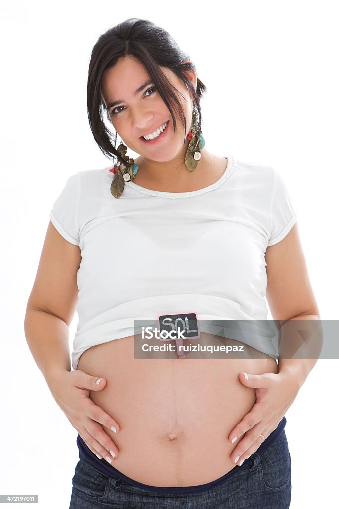 Nombre del bebé - Foto de stock de Abdomen humano libre de derechos