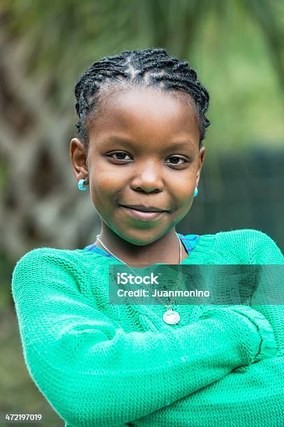 Smiling Girl Stock Photo - Download Image Now - 8-9 Years, African Ethnicity, Afro-Caribbean Ethnicity