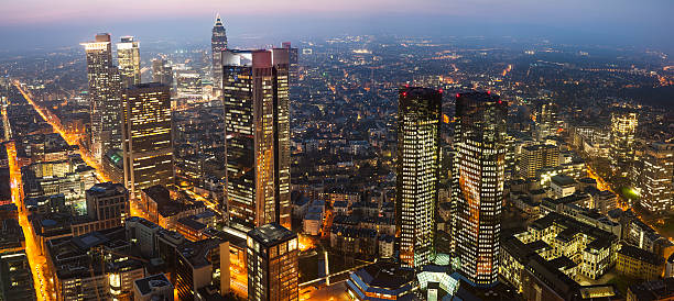 istock Frankfurt Panorama at Night, Germany 472200001