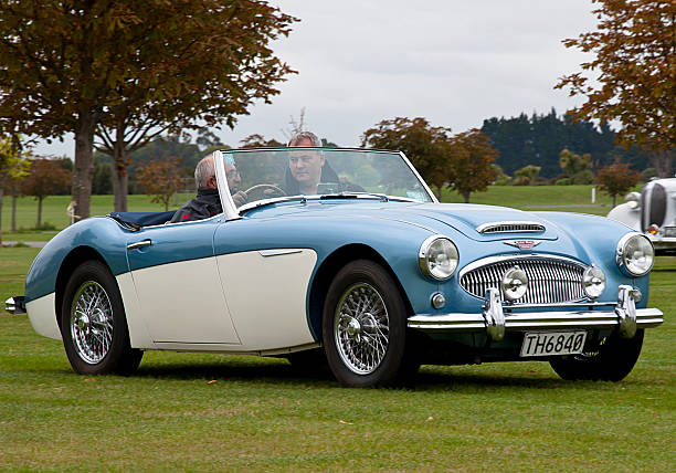 オースティンヒーリー 3000 mk11 1961 から - healey ストックフォトと画像