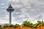 Singapore Changi Airport Traffic Controller Tower