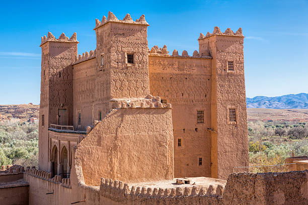 istock Ancient casbah building in Morocco, North Africa 472203575