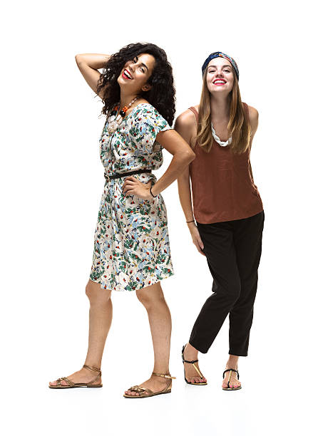 istock Cheerful two women looking at camera 472205877