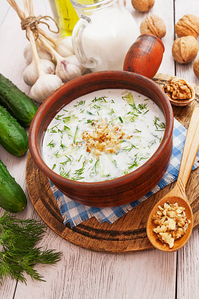 istock Tarator, bulgarian sour milk soup 472206690