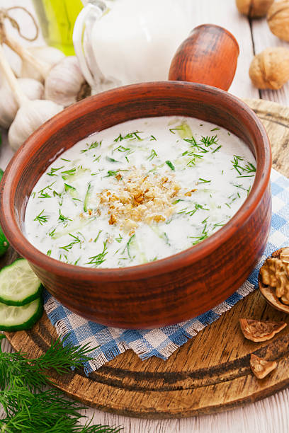 istock Tarator, bulgarian sour milk soup 472206694