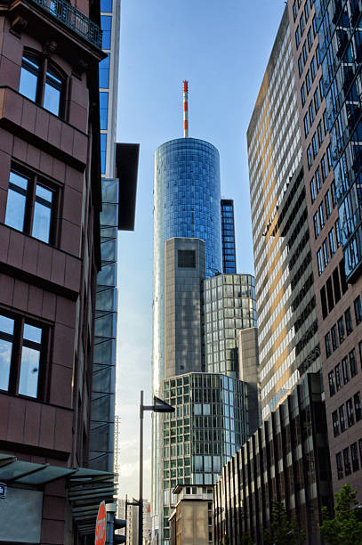 istock Frankfurt financial district street 472206979
