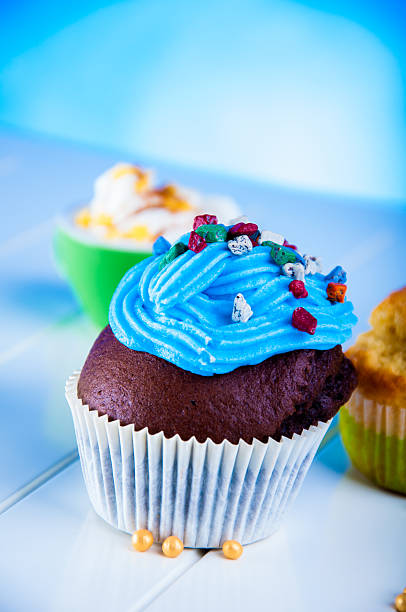 istock Sweet candy world, muffins 472207859