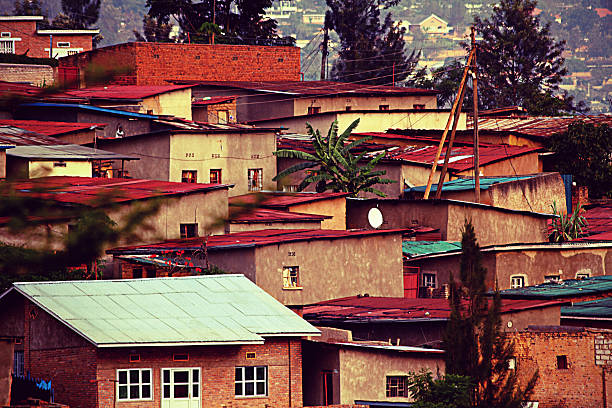 istock Colorful Hillside Homes Vintage 472211049