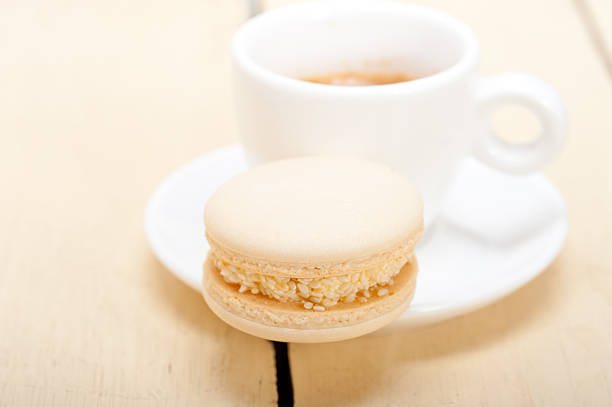 istock colorful macaroons with espresso coffee 472213752