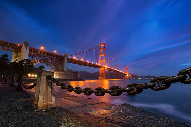 Golden Gate Bridge - fotografia de stock