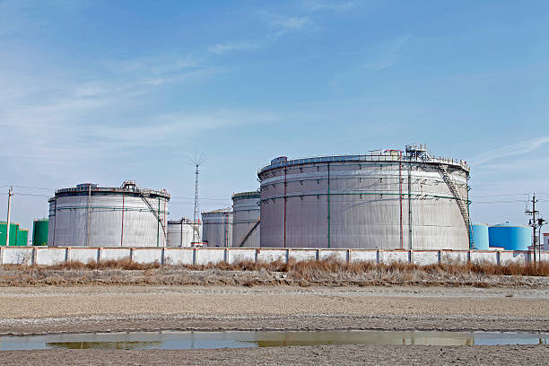 istock Petroleum chemical plant 472218402