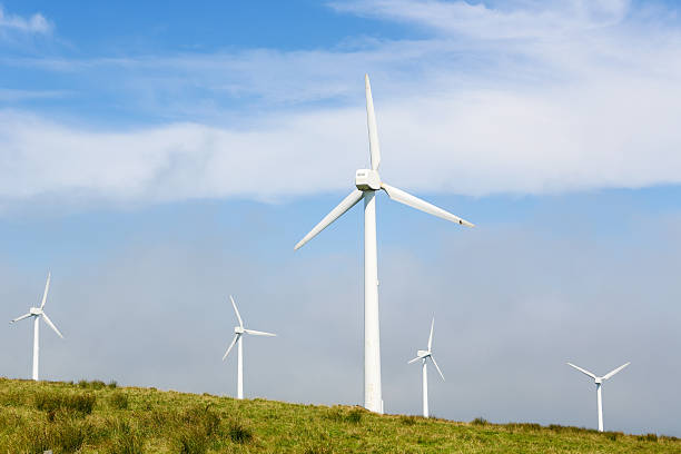 istock Wind turbines on a wind farm in Galicia, Spain 472220806