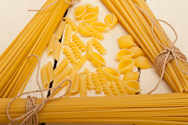 istock bunch of Italian pasta type 472221090