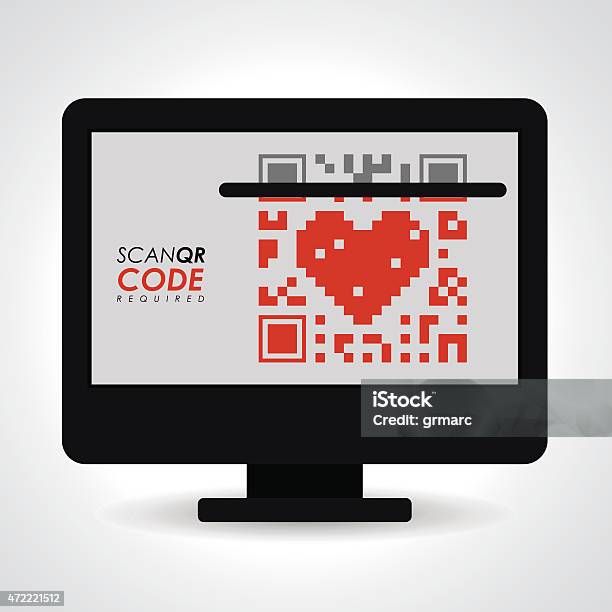 Scan Qr Code Design Stock Illustration - Download Image Now - 2015 ...