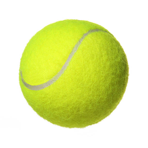 istock Tennis Ball isolated on white 472222849