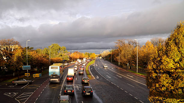 stillorgan road - republic of ireland dublin ireland bus city foto e immagini stock