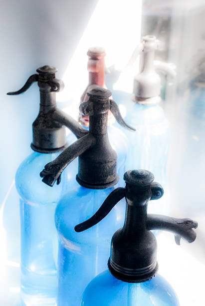 istock Old bottles soda water 472226905