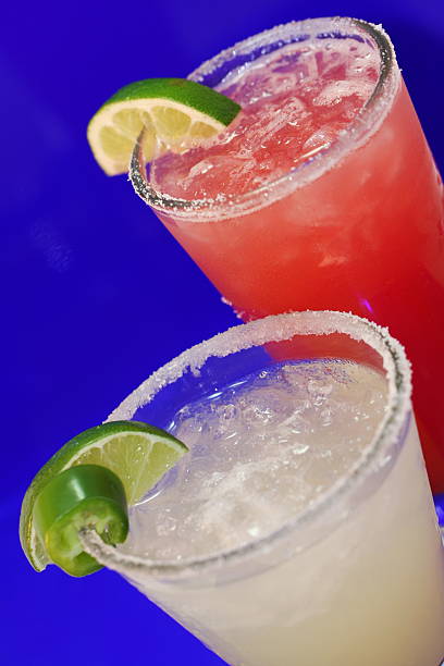 Margaritas at Happy Hour stock photo