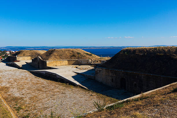 istock Bunkers at Helles Memorial, Gallipoli, Turkey 472228451