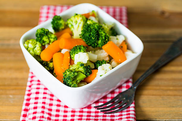 istock Bowls of variety vegetables 472229203