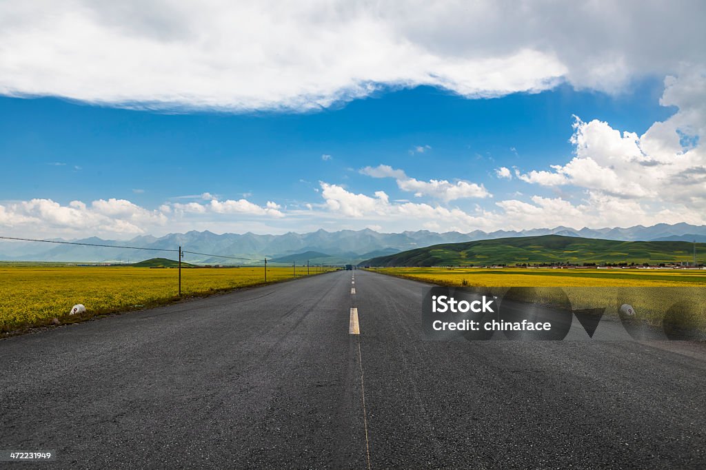 Pays autoroute Highway - Photo de Aller de l'avant libre de droits