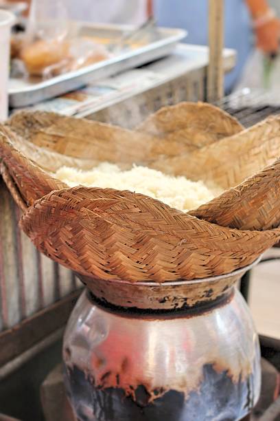 istock making steamed sticky rice in pot 472232466