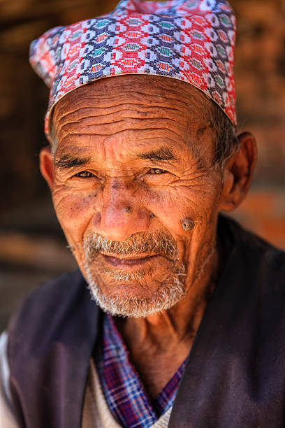istock Old Nepali man resting in Bhaktapur 472232537