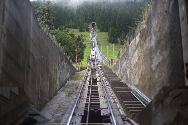 Swiss tram - foto stock